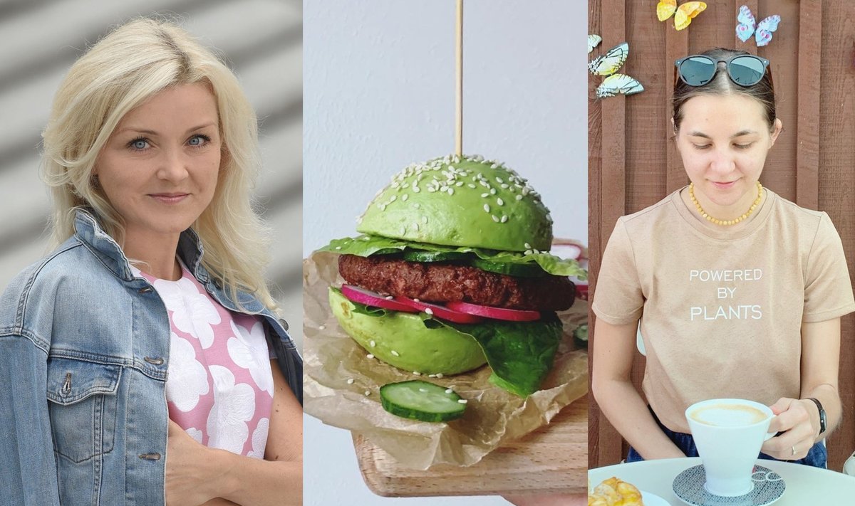 Sandrija Čapkauskienė ir veganė Simona