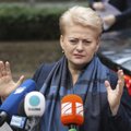 D. Grybauskaitė įtariama norinti pasididinti reitingus