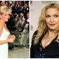 Madonna apgailestauja, kad pasišaipė iš princesės Dianos FOTO