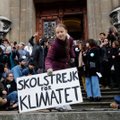 Artėjant forumui Davose, Thunberg prisijungė prie masinio protesto prieš klimato kaitą
