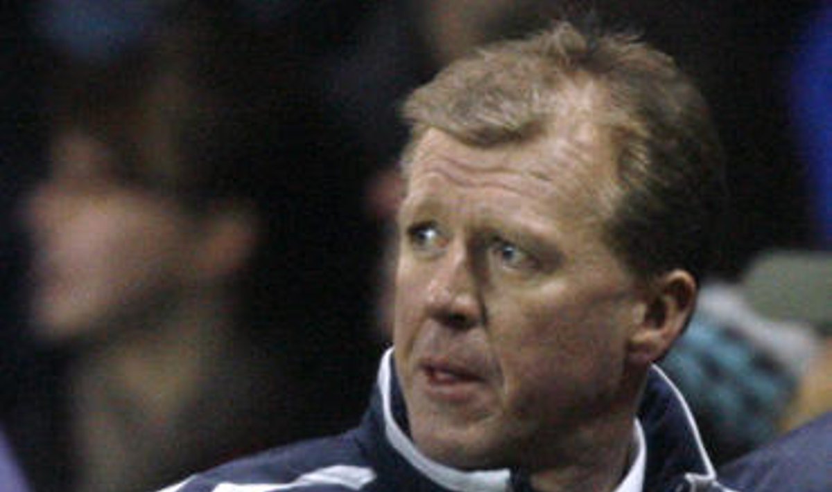 Anglijos futbolo rinktinės treneris Steve'as McClarenas