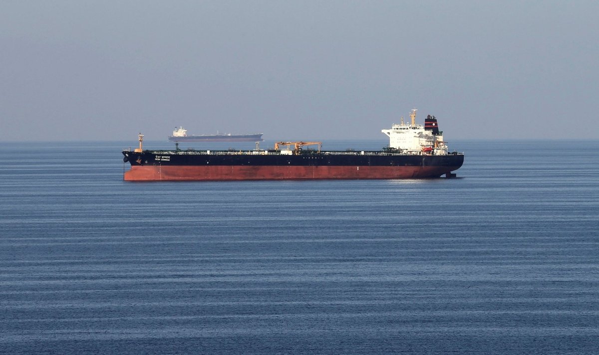 Tanklaivis Omano sąsiauryje