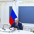 Putinas dėkojo Eurazijos blokui už paramą per maištą ir žadėjo atremti sankcijas ir provokacijas