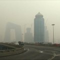 Pekine pirmą kartą dėl smogo paskelbtas raudonas įspėjimas