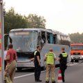 Per autobuso avariją Vokietijoje sužeisti mažiausiai 16 lenkų