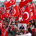 Vokietijoje vyko Turkijos prezidentą palaikantis mitingas