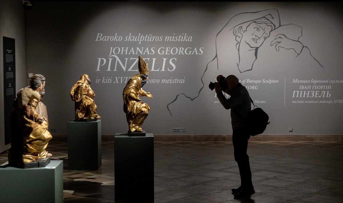 Johano Georgo Pinzelio skulptūrų paroda