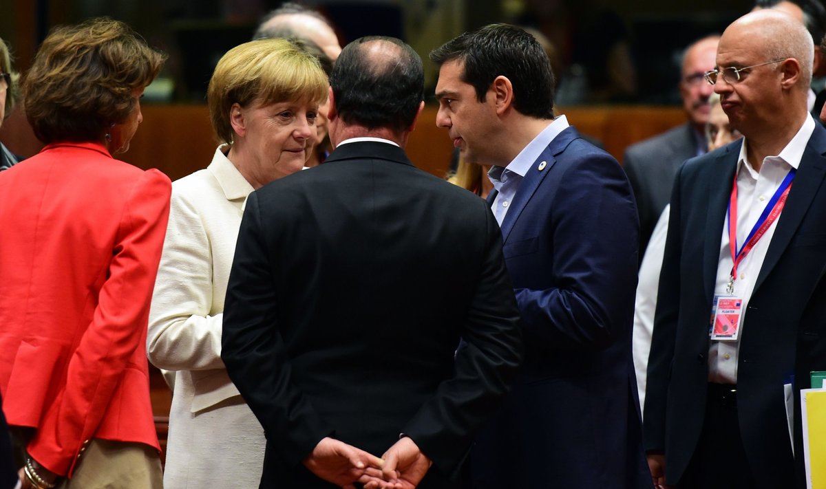 ES vadovų derybos dėl Graikijos prasidėjo