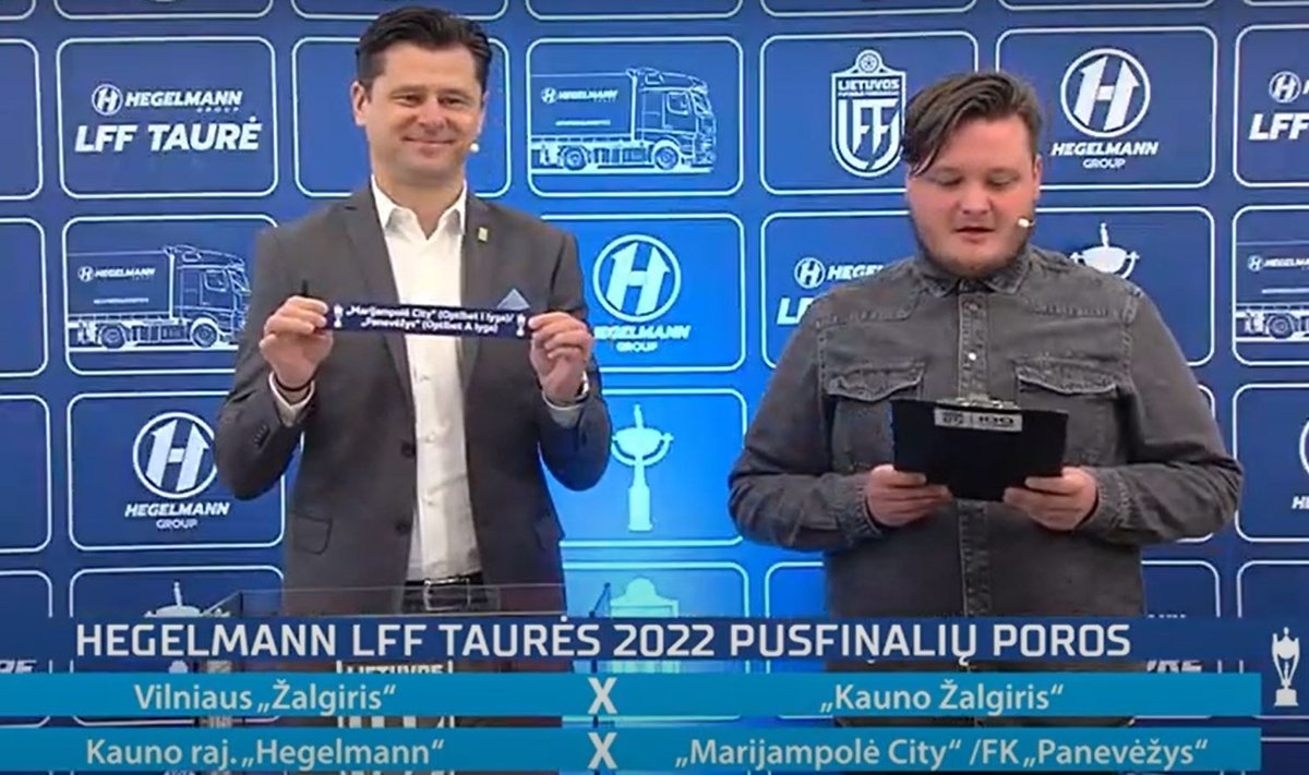 LFF taurės burtai, Tomas Danilevičius, Jaroslav Michalkevič