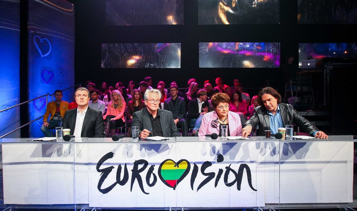 Eurovizijos atrankos filmavimas