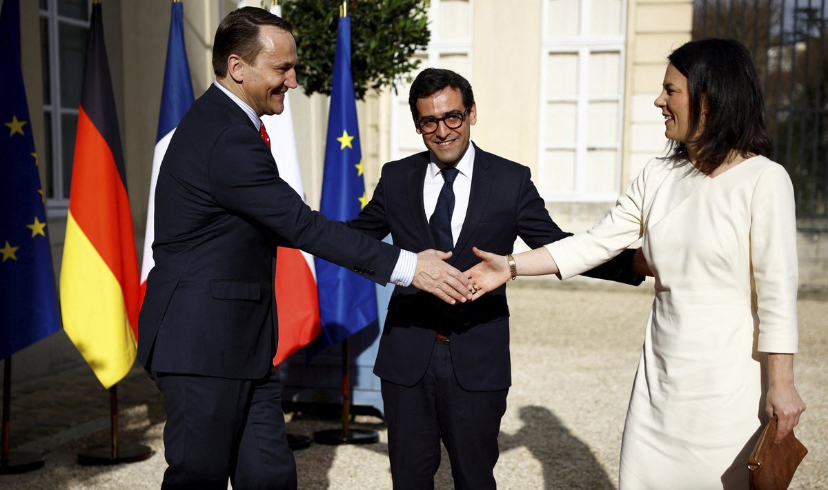 Vokietijos, Prancūzijos ir Lenkijos užsienio reikalų ministrų susitikimas