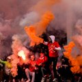 Maskvos klubo „Spartak“ fanai suniokojo Tulos stadioną