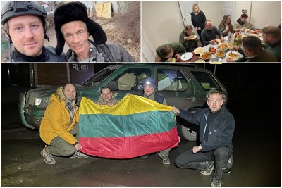 Karolis Sankauskas vakar grįžo iš Rytų Ukrainos