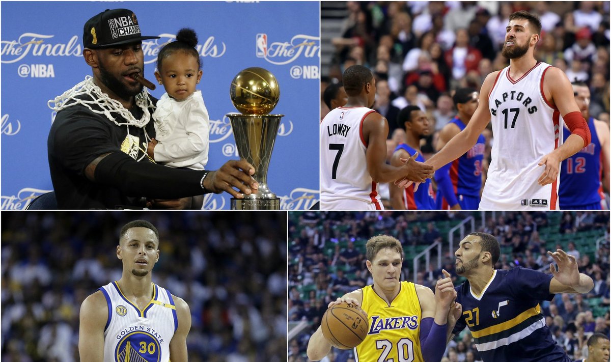 Kurie NBA žaidėjai šiemet uždirbs daugiausiai? (Scanpix nuotr.)