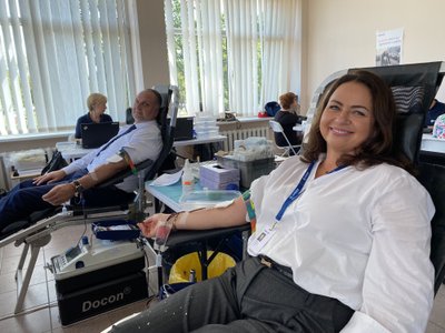 „Allianz Lietuva“ kraujo donorystės startas Elektrėnų biure