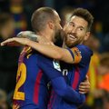 Nežemiškasis L. Messi ir triuškinama „Barcelonos“ pergalė Ispanijoje