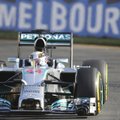 Antrose Australijos GP treniruotėse – L. Hamiltono ir N. Rosbergo persvara