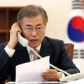 Pietų Korėjos prezidentas tikina, kad karo Korėjos pusiasalyje nebus