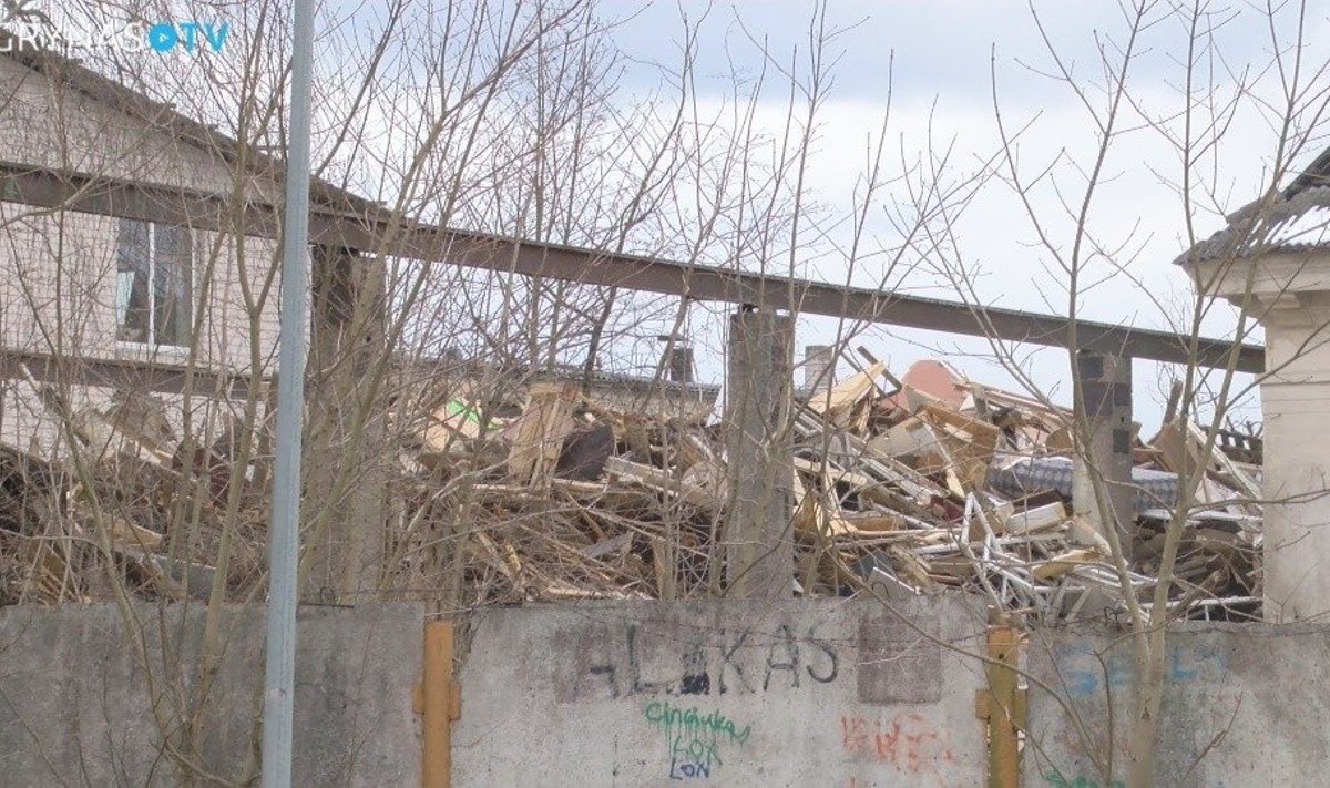 Statybinių atliekų rūšiavimo aikštelė