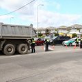 Vilniuje, prie Gariūnų turgavietės įėjimo, žuvo sunkvežimio partrenkta moteris