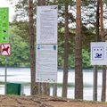 Viename populiariausių sostinės paplūdimių paskelbtas planas „Skydas“,  iš ežero ištraukta granata