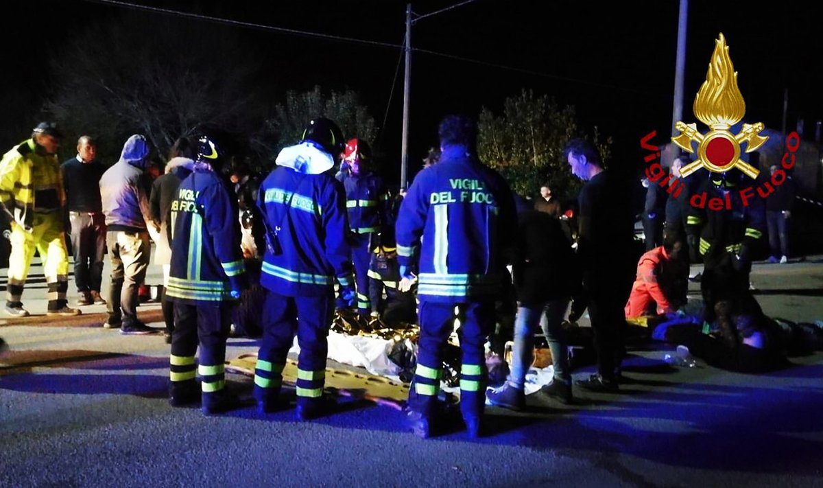 Italijoje per spūstį naktiniame klube žuvo šeši žmonės
