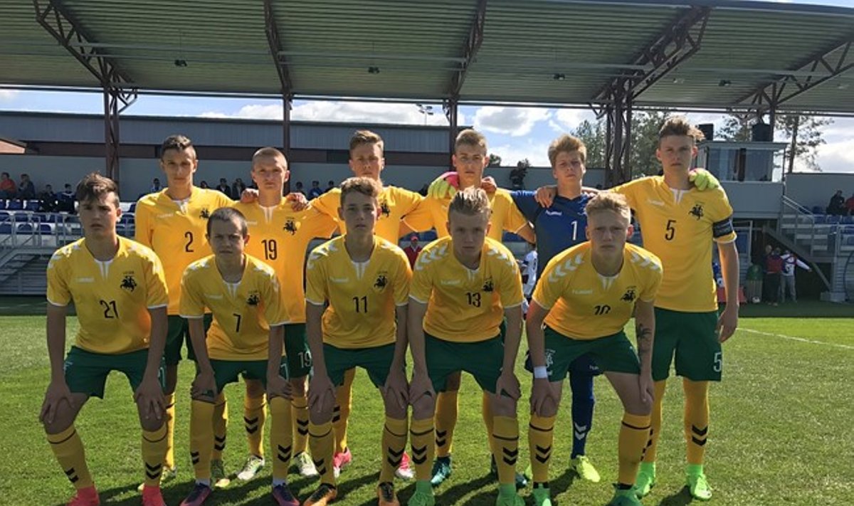 Lietuvos jaunių (U17) futbolo rinktinė