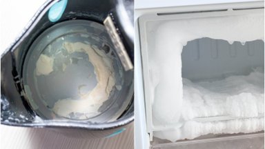 Kalkės elektriniame virdulyje ir ledas šaldiklio kameroje – požymiai, kad švaistote pinigus