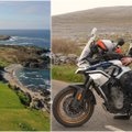 Karolis motociklu pervažiavo ilgiausią pakrantės kelią pasaulyje: dar niekada nemačiau, kad taip greitai keistųsi oras