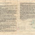 Prieš Vasario 16-ąją – istorinis radinys: į archyvą grįžo svarbios partizanų deklaracijos egzempliorius