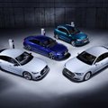 „Audi“ pažadėjo išleisti keturis modelius, galėsiančius važiuoti vien tik elektra