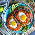 Meksikietiški pusryčiai – tikra skonių puokštė neskubiems rytams