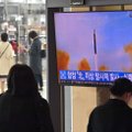 Šiaurės Korėja nekomentuoja raketos sprogimo virš Pchenjano