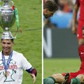 Neįtikėtinas virsmas: kaip C. Ronaldo skausmo grimasos virto čempioniškomis ašaromis