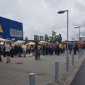 Dėl mokymų evakuota „Ikea“ parduotuvė Vilniuje