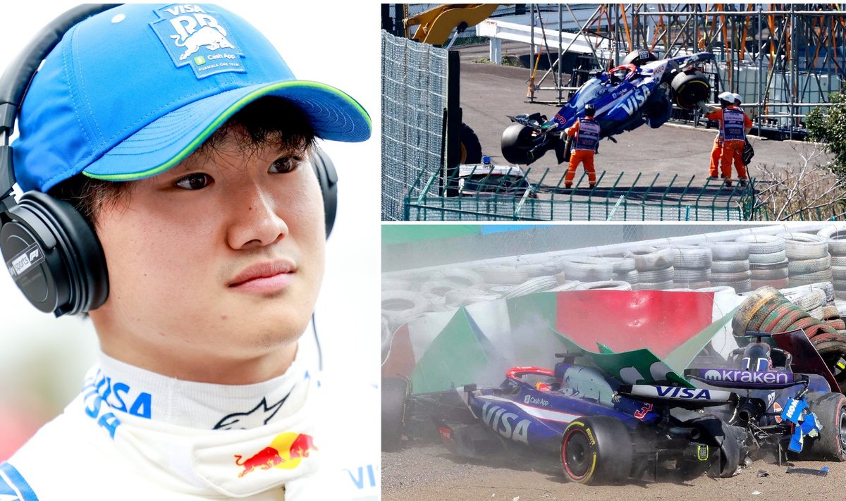 Yuki Tsunoda, Daniel Ricciardo Alexander Albon