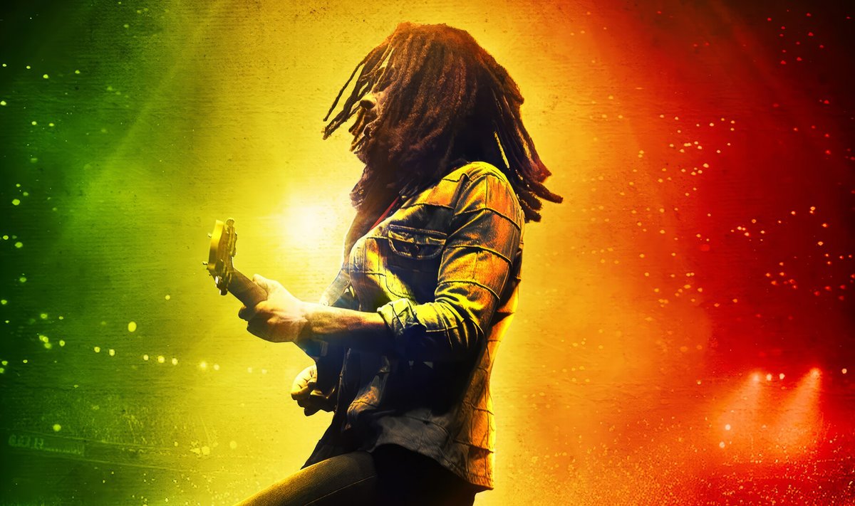 "Bob Marley: One Love" filmo plakatas
