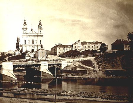 Зеленый мост в 1874 г.