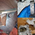 Kriminalistai aptiko narkotikų platinimo „tašką“ Marijampolėje: rastas ir nelegalus šaunamasis ginklas