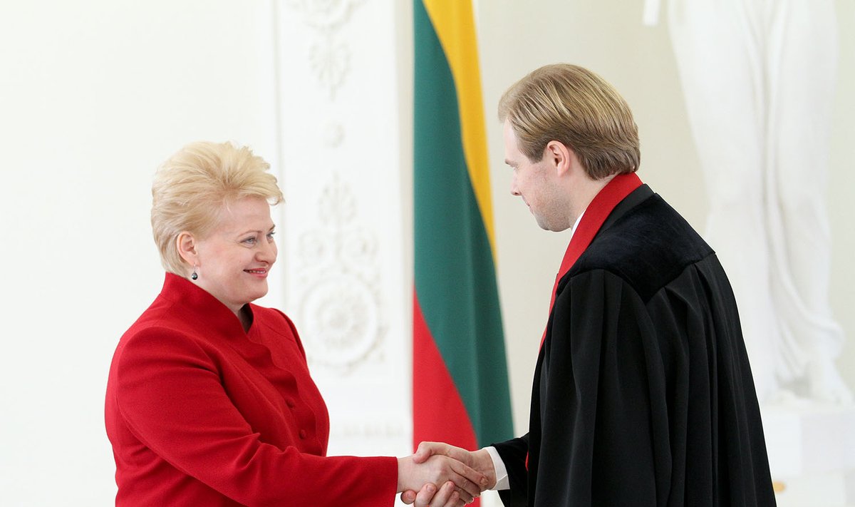 Dalia Grybauskaitė ir Andrius Nevera
