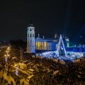 Vilniaus kalėdinės eglės įžiebimo ceremonija