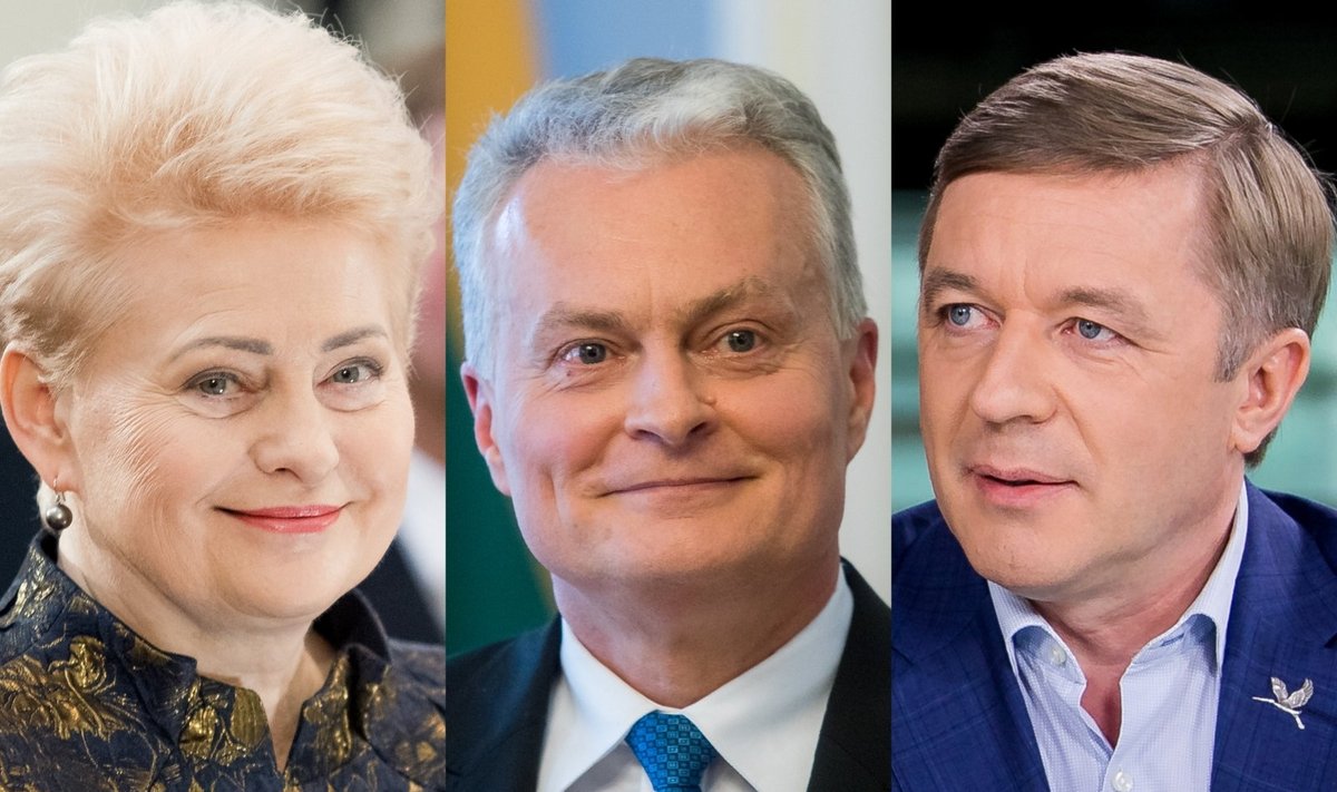 Dalia Grybauskaitė, Gitanas Nausėda, Ramūnas Karbauskis
