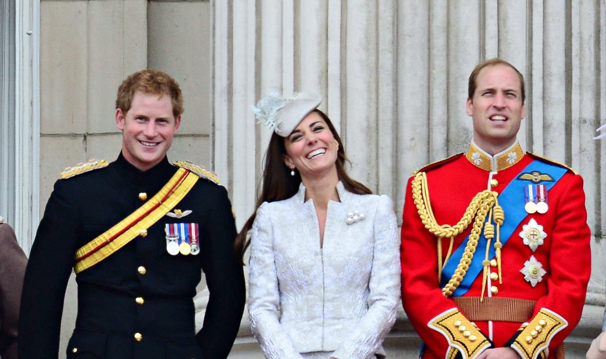 Princas Haris, Kate Middleton ir princas Williamas