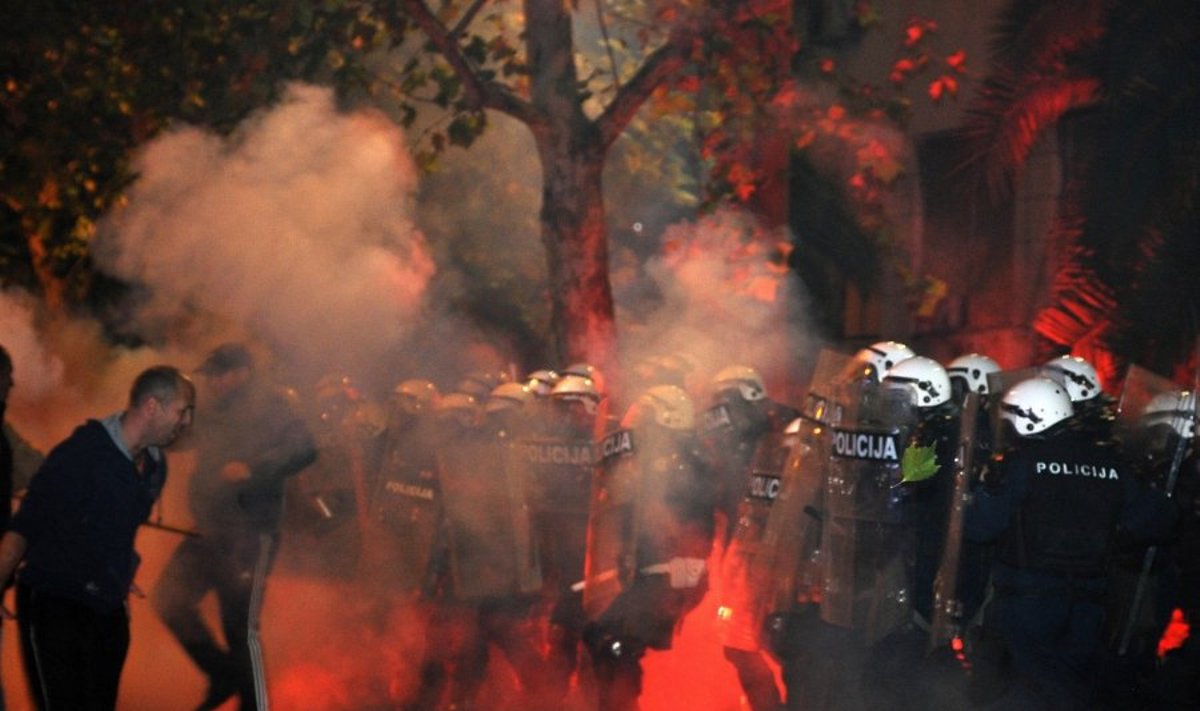 Protestai Juodkalnijoje