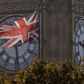 D. Britanija paskelbė įstatymo projektą dėl ES įstatymų viršenybės panaikinimo