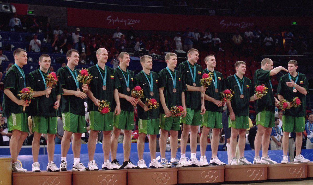 Lietuvos krepšinio rinktinė Sindėjaus olimpiadoje