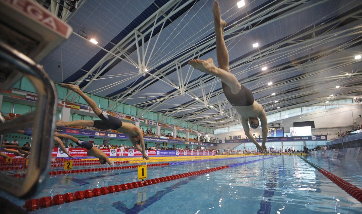 Debrecene prasidėjo Europos plaukimo čempionatas