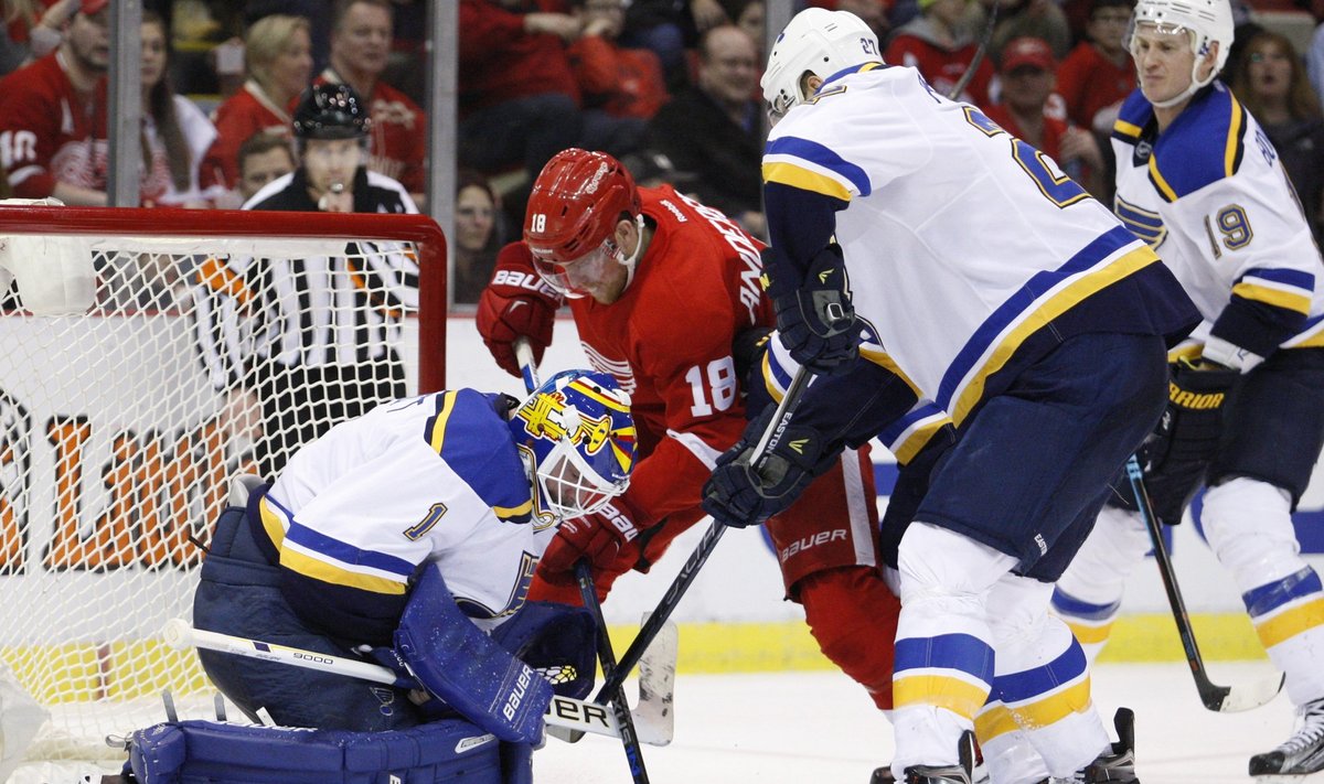 NHL: "Blues" - "Red Wings"