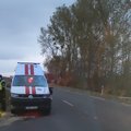 Medikų automobilis pateko į kraupią avariją: skubant į iškvietimą mirtinai sužalojo vyrą