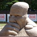 Palangoje vykstančio smėlio skulptūrų festivalio nugalėtoju tapo vengras